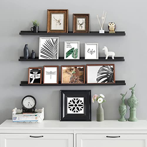 WELLAND Vista Photo Ledge Picture Display Wall Shelf Gallery, 48inch