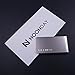 Money Clip Credit Card Holder NOONDAY Classic Silver Stainless Steel Slim Wallet