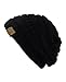 Trendy Warm Chunky Soft Stretch Cable Knit Beanie Skully