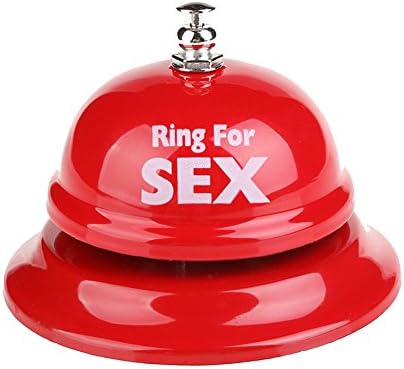 Ring For Sex Bell Fun Gag Toy Bedroom Naughty Game - Gift for Lovers, Couples, Valentine &amp; Wedding