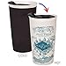 Seven20 Harry Potter Heat Reveal Ceramic Travel Mug - Marauder's Map Image Activates with Heat - 13.5 oz