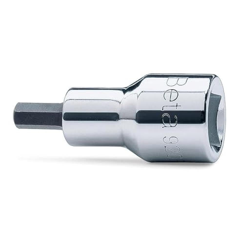 Beta 9200417 Model 920 Pe6 Hexagon Bit Socket Driver, 1/2 Drive, 6mm
