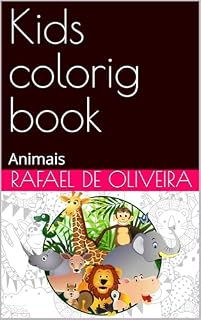 Livro Kids colorig book: Animais