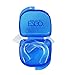 EZGO Pack of 2 Thermo-molding Custom Fitting Dental Teeth Whitening Trays with Storage Case, Boil & Bite Bleaching Trays for Teeth Whitening Gel
