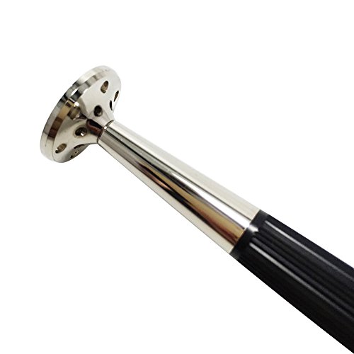 FULUSHOU 2 In 1 Tobacco Pipe Metal Cleaning Tool Black Color