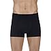 PROTECHDRY - Washable Urinary Incontinence Cotton Boxer Brief Underwear for Men with Front Absorbent Area (X-Large (Pack of 1), Black)