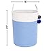 Solaya Tall Blue Storage Basket for Nursery 16