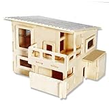 3-D Wooden Puzzle - Small Wateitaku Building -Affordable Gift for your Little One! Item #DCHI-WPZ-PH001