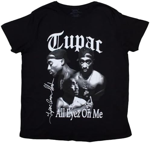 Amazon.com: Tupac 2Pac All Eyez On Me 1971 Logo Oficial Hombres