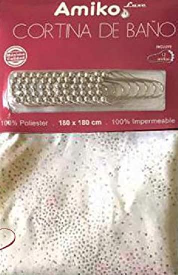 Amiko Fabric Curtain 180 x 180 cm Multi-Coloured