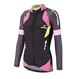 DuShow Women Bike Bicycle Cycling Long Sleeve Jersey Top Shirt