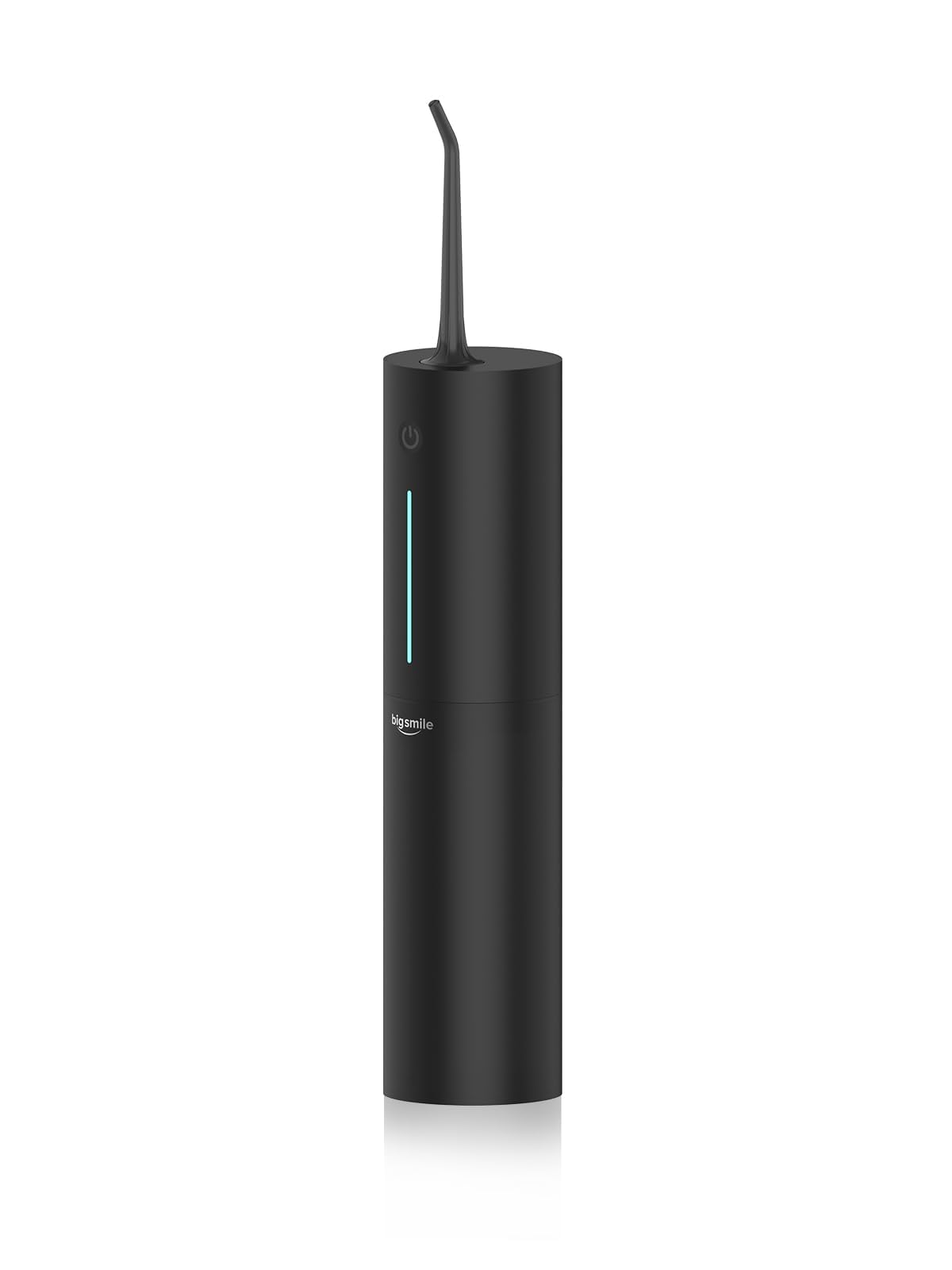 Photo 1 of Bigsmile Black Water Flosser Cordless Portable Dental Irrigator Travel Shower Strong Pick Floss IPX7 200ML Must Have for Kids Braces Bridges (Black