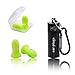 ANBOW Ear Plugs for Sleeping - Noise Cancelling Foam Earplugs for Sleep,Study,Concerts,Snoring,Construction Work, Ultra Soft & Reusable, 2 Pairs