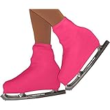 Chloe Noel Figure Skating Boot Cover B01 Fuchsia Adult (1-8)