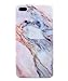 Wastou bnienfee iPhone 7 Plus Case [Marble Stone Pattern Series] Soft TPU Creative Marble Case for iPhone 7 Plus - Stone