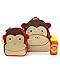Skip Hop Kids Lunch Box, Zoo Lunchie, Monkey