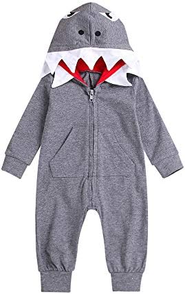 Matoen Kid Baby Girl Boy 3D Cartoon Hoodie Shark T Shirt Tops+Pants Clothes Set