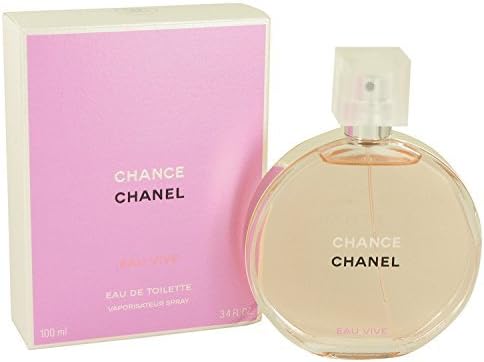 C h a n e l Chance Eau Vive 3.4 Oz Eau De Toilette NIB sealed 100% Authentic