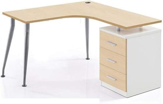 Amazon Com Yzjk Liang Large Corner Computer Desk With 3 Drawers