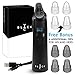 BLACK VAC Pore Vacuum & Blackhead Remover Vacuum (2019 Edition) | Skin Vacuum Cleaner for Nose, Forehead, Facial Cleaning Tool for Pimples, Whiteheads, Acne | Comedone Extractor with Dermasuction Cl