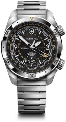 Amazon.com: Victorinox Dive Pro Quartz Black Dial Black Rubber