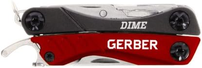 Gerber 30-000469 Dime Mini Multi-Tool, Black - Multitools - 