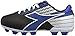 Diadora Kids' Ladro MD Jr Soccer Shoe, Black/Blue/White, 11 M US Little Kid
