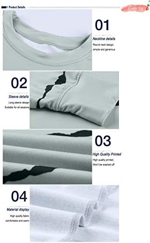 Biucly Womens Casual Crewneck Tie Dye Sweatshirt Striped Printed Loose Soft Long Sleeve Pullover Tops Shirts 5 Biucly Womens Casual Crewneck Tie Dye Sweatshirt Striped Printed Loose Soft Long Sleeve Pullover Tops Shirts