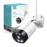 HeimVision HM211 Outdoor Security Camera Wireless, 1080P WiFi Surveillance Camera with Night Vision, Floodlight, Siren Alarm, Two-Way Audio, Motion Detection, Waterproof, Cloud Service/Microsd Support