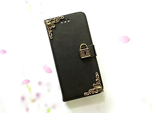 Lock Phone Leather Wallet Case for iPhone 8 7 6 6s X Xs Xr 11 12 Pro Max Samsung S8 S9 S10 S20 S21 Ultra Note 20 8 9 10 Plus Mn0002