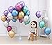 HoveBeaty Metallic Balloons Chrome Shiny Latex 12 Inch Thicken Balloons 50 Pack for Wedding Party Baby Shower Christmas Birthday Carnival Party Decoration Supplies