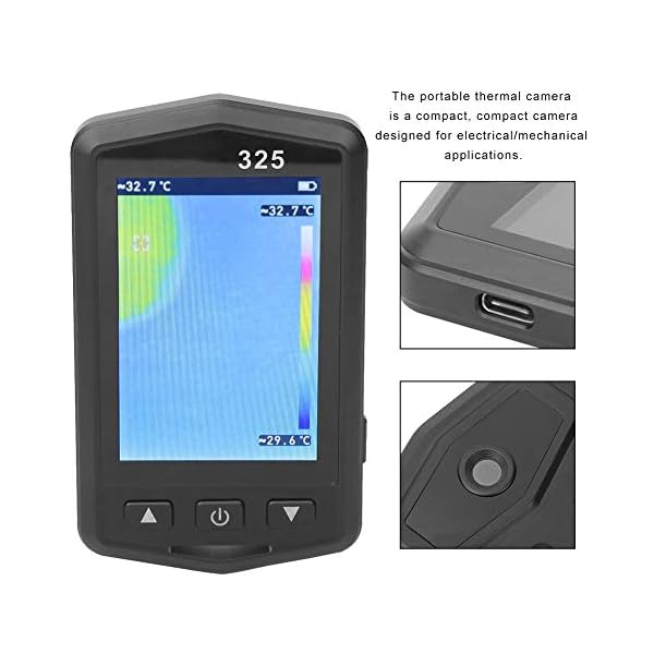Infrarot-Imager Kamera Detektor LCD-Bildschirm Wärmebildkamera für Elektronik zur Hausinspektion – Bild 6