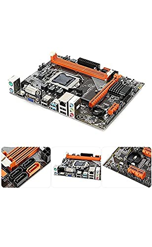 CHIST-Power X B75 Motherboard with HDMI,VGA DVI, M.2 Slot /3.0 USB/Ready for RI (i3 3rd Gen with 4GB Ram)