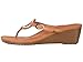 Vionic Women's, Park Orchid Mid Heel Wedge Sandals Caramel 9.5 M