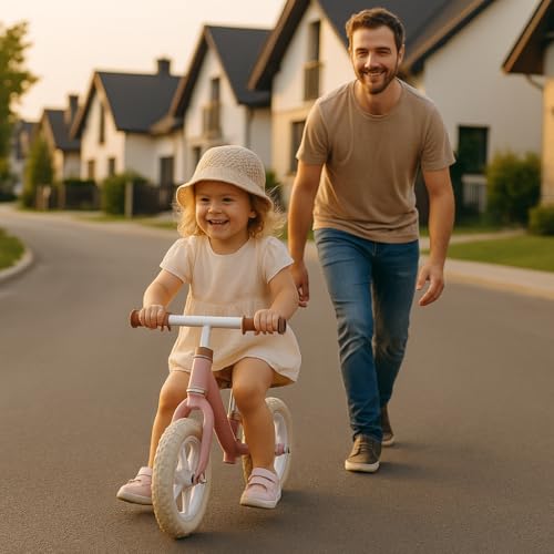 Bicicleta de Equilíbrio Wild Infantil Kidino - Sem Pedal, Balance Bike Estável e Segura +12 Meses – Desenvolve Coordenação Motora e Equilíbrio para Crianças
