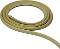 FLEXTRIM #WM105 (CM105): Oak Grain - 3/4" x 3/4" Flexible Quarter Round - 12' feet Long - Oak Grain Texture