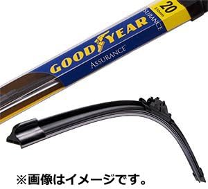 Amazon Goodyear グッドイヤー フラットワイパーブレード オールシーズン対応 24 610mm ワイパーブレード 車 バイク