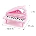 Amy&Benton Toddler Piano Toy for Baby Girls Pink Toy Piano Keyboard for 2 3 4 Year Old Birthday Gifts for Girls