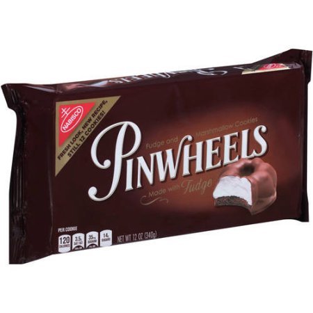 Nabisco Pinwheels Cookies, 12 oz Set of 2 - Classic Chocolate Vanilla Swirl Treats