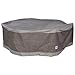 Duck Covers Elegant Water-Resistant 108 Inch Round Patio Table & Chair Set Cover, Outdoor Table and Chair Cover