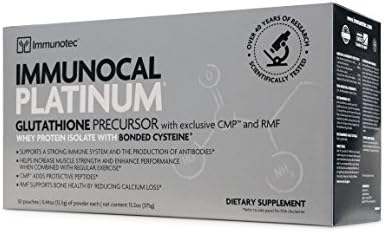 IMMUNOCAL PLATINUM - BIOACTIVE WHEY Protein - GLUTATHIONE - Immune Support