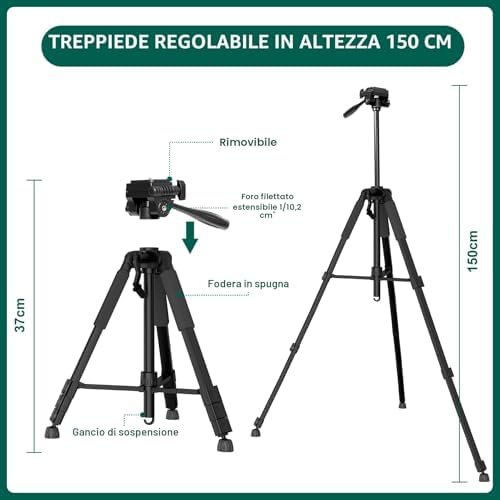 HYCHIKA Livella Laser Autolivellante 3x360°, Livello Laser con Treppiede, 2 x 3000mAh Batterie, 1 Cavo di Ricarica, 2 Borse in Tessuto e 1 Telecomando, IP54