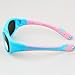 REAL SHADES Explorer Unbreakable Kids Sunglasses 100% UV Protection and Shatterproof Lens with Adjustable Strap for Boys and Girls, Aqua/Pink, Toddler 2+