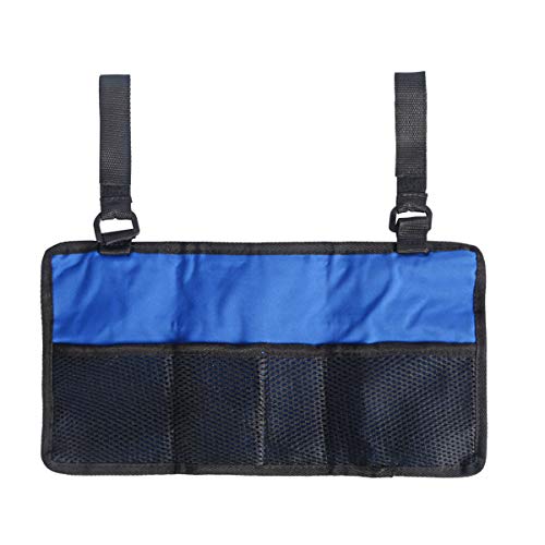 MXCELL Wheelchair Bag Travel Storage Tote Backpack Accessory Pouch Cover Underseat Bag for Your Mobility Devices, Fits Most Scooters, Walkers, Rollators - Manual, Powered or Electric Wheelchairs - Thumbnail 5