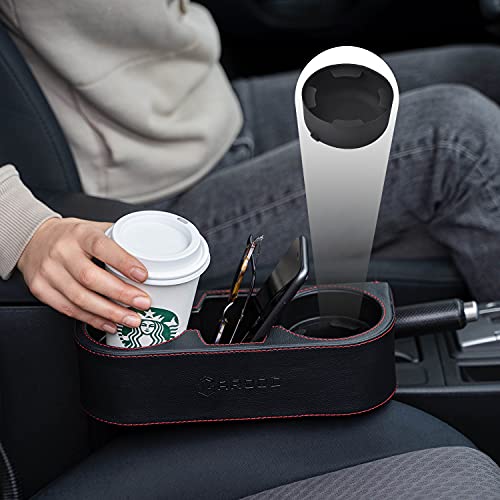 GAROOD Car Cup Holder Front Seat Gap Filler Organizer, Multifunctional