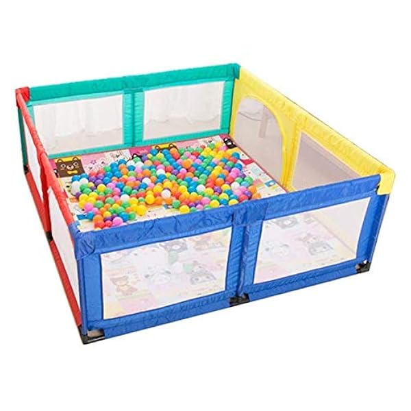 Terrain De Jouets Pour Enfants Parc Bebe Avec Tapis Rampant For Exterieur Interieur Est Solide Durable