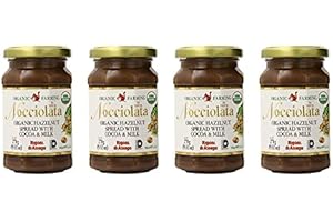 AODERTI Nocciolata Hazelnut w/Cocoa & Milk 4x 9.52 Oz
