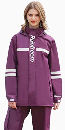 スポーツバイクハイキング防水女性用レインスーツレインスーツと大人のための 100 品質保証 おもちゃ 生地レインコート付きパンツ パープル 正規品送料無料 大型家電 激安超特価 B086vb6341 ゲーム 新作製品 世界最高品質人気