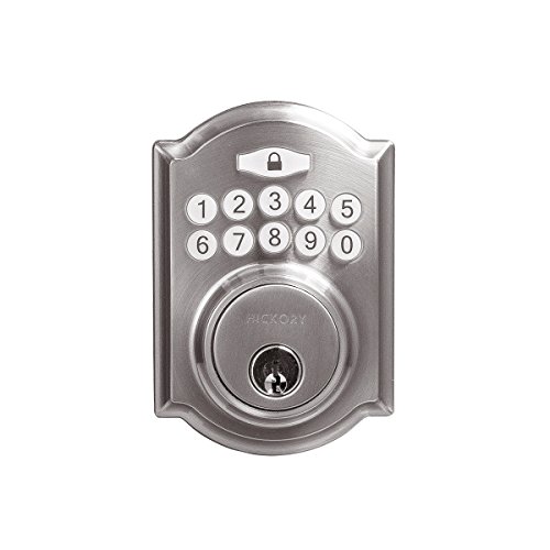 Hickory Hardware H076388-SN Securemote Bluetooth Enabled Deadbolt, Satin Nickel
