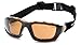 Carhartt Gear CHB418DTP Carthage® Sandstone Bronze Anti-Fog Lens - One Size Fits All - Black/Tan